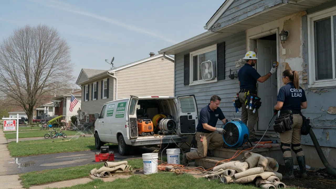 Flood Cleanup in Womelsdorf, PA near me
