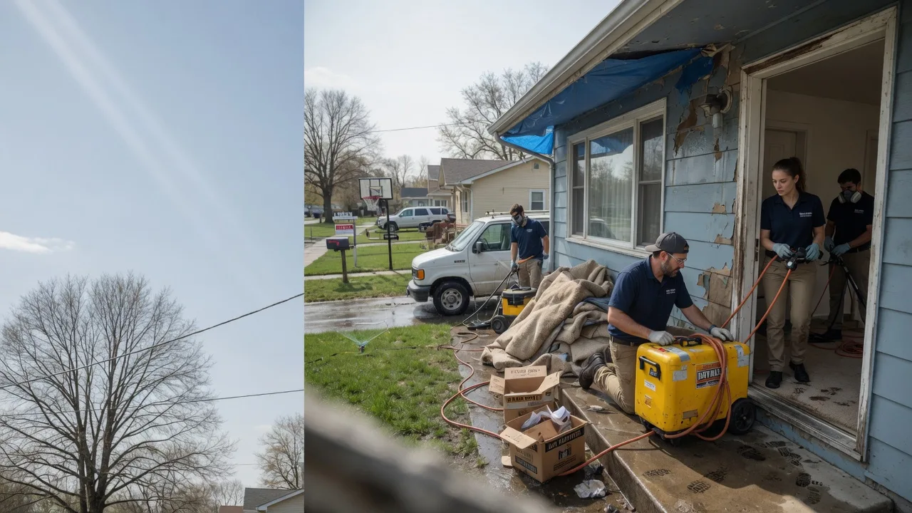 Basement Flood Cleanup in Womelsdorf, PA near me